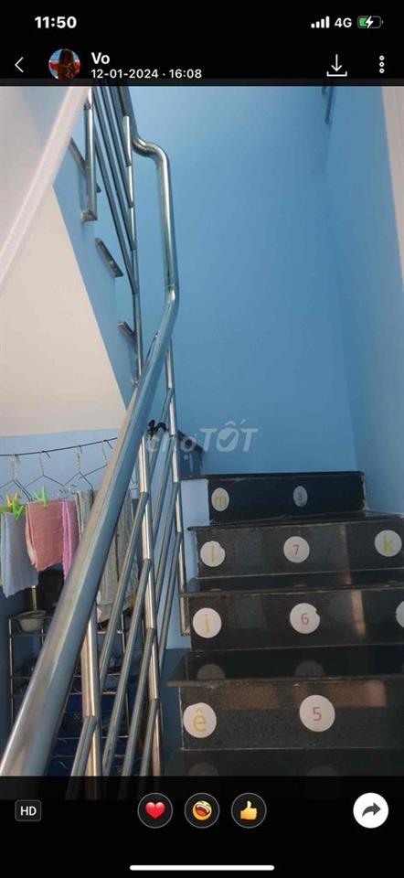 Cho thuê can shop house 1 trệt 1 lâu 160m2 11 triệu 1 tháng