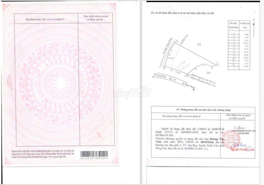 🔥 SIÊU PHẨM LÔ GÓC 2 MẶT TIỀN QUỐC LỘ 1A - TẠI TÂN MINH, LÂM ĐỒNG 🔥