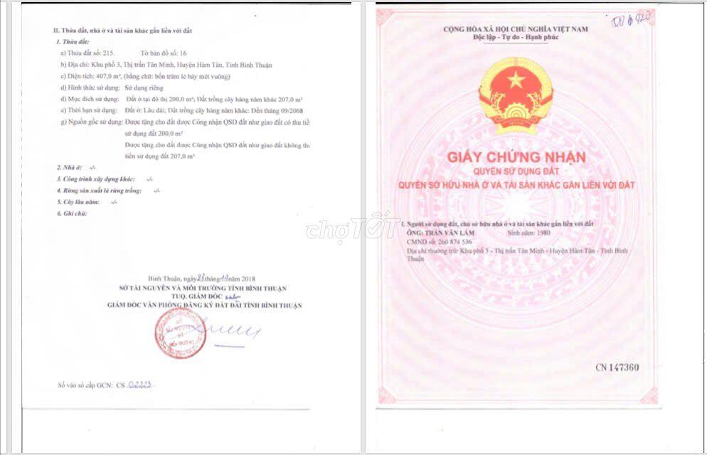 🔥 SIÊU PHẨM LÔ GÓC 2 MẶT TIỀN QUỐC LỘ 1A - TẠI TÂN MINH, LÂM ĐỒNG 🔥