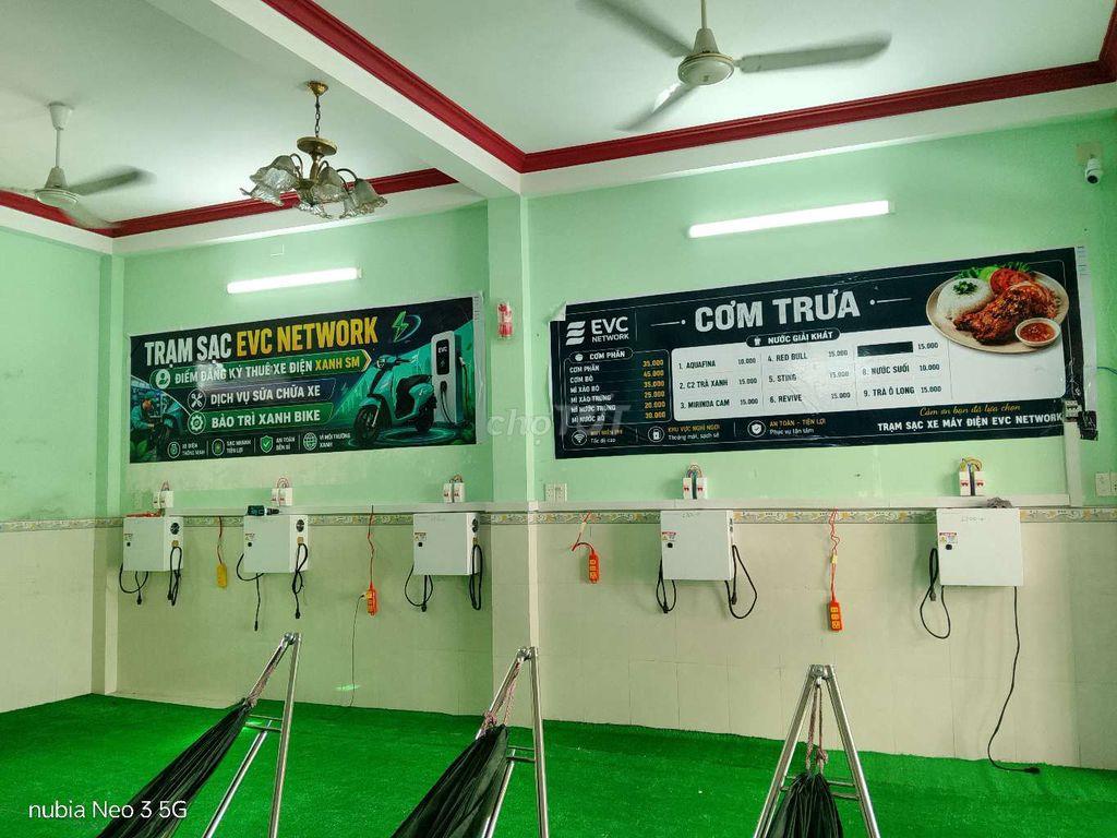 Ở Ghép KTX Trạm Sạc Xe Máy Điện