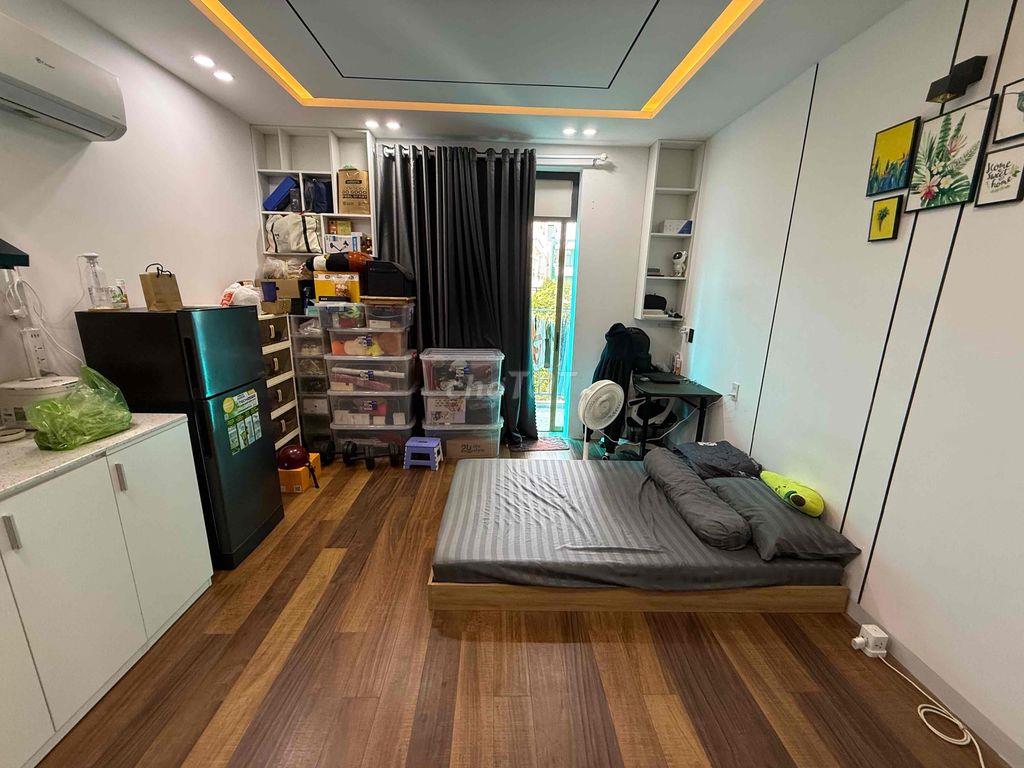 Studio Ban Công Lê Văn Thọ full nội thất