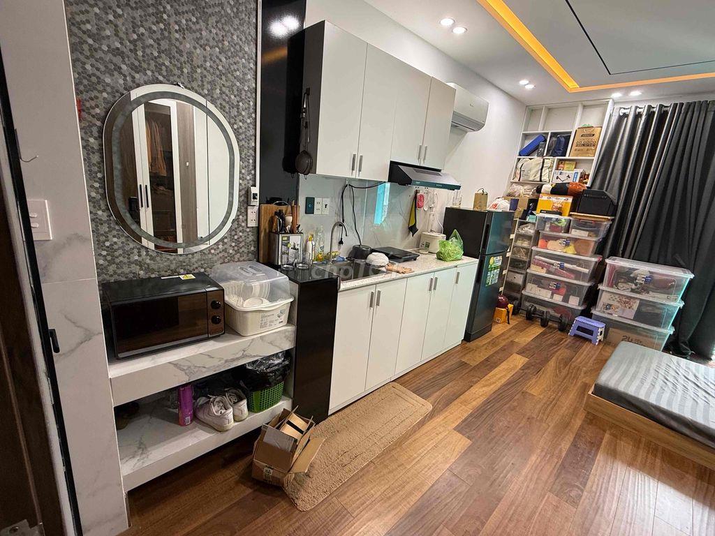 Studio Ban Công Lê Văn Thọ full nội thất