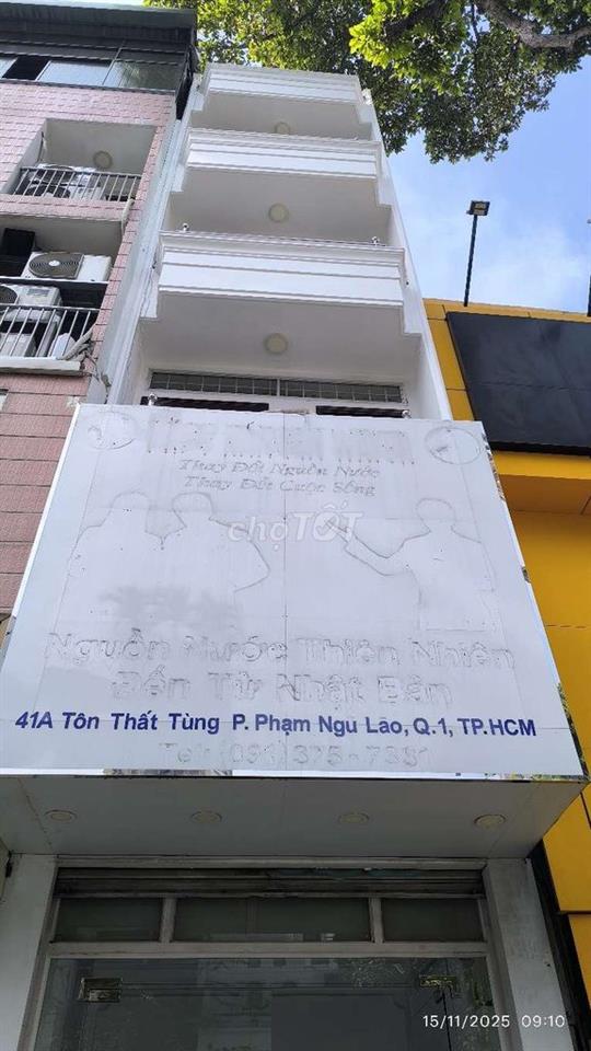 Cho thuê nhà nguyên căn mặt tiền Q1
