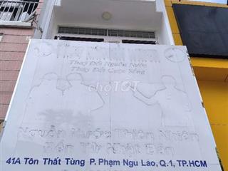 Cho thuê nhà nguyên căn mặt tiền Q1