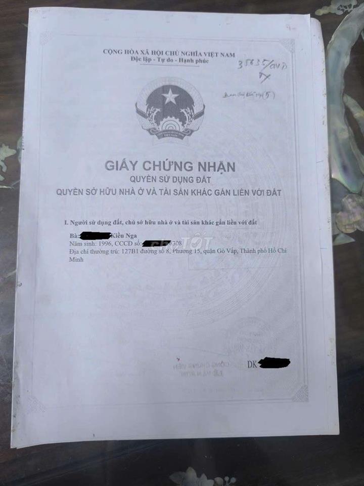 Nhà 4 Tầng Quận 12, TP HCM (gần Metro Q12, Siêu thị MM Mega market)