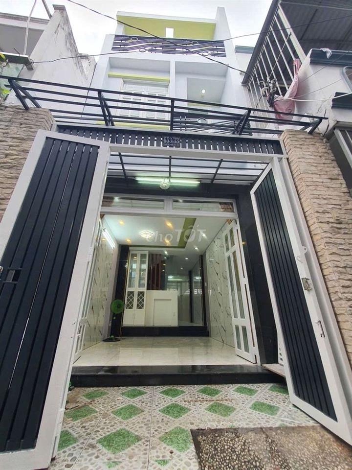 Nhà 4 tầng,  50 m2 Phạm Thế Hiển Quận 8, 3,6 x 14,5 m, giá nhỉnh 6 tỷ.