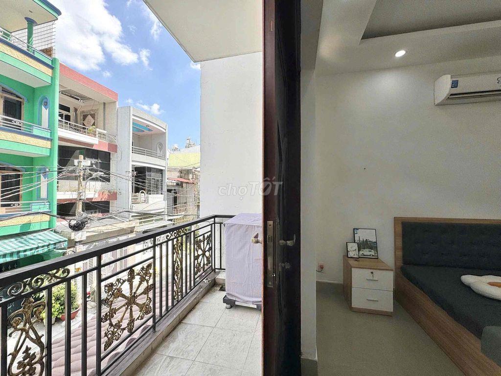 CĂN HỘ 1 PHÒNG NGỦ BAN CÔNG - GẦN AEON , GÒ DẦU - NHÀ MỚI NỘI THẤT NEW