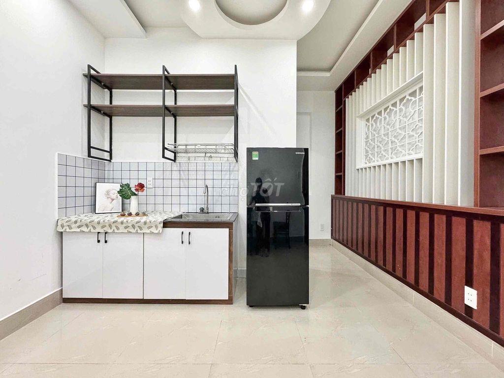 CĂN HỘ 1 PHÒNG NGỦ BAN CÔNG - GẦN AEON , GÒ DẦU - NHÀ MỚI NỘI THẤT NEW