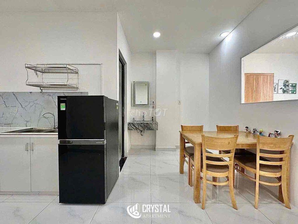 CĂN HỘ 1 PHÒNG NGỦ BAN CÔNG - ĐỘC LẬP CHỢ TÂN HƯƠNG - THANG MÁY ĐỦ NT