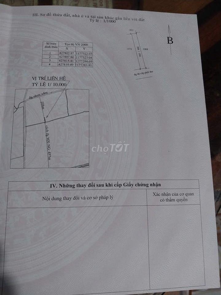 ĐẤT MẶT TIỀN TRONG KHU DÂN CƯ - HẮC DỊCH, BÀ RỊA VŨNG TÀU