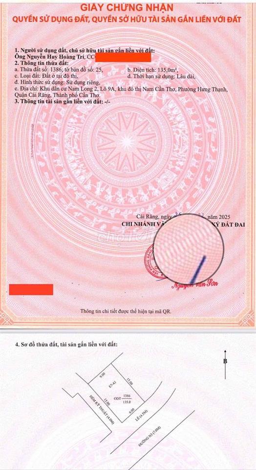Thuê đất góc đường N3 đối diện khu chung cư