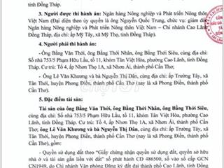Nhà gắn liền với đất ở cao lãnh phường 6 cũ