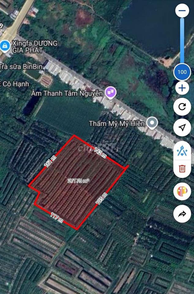 BÁN 27công Đất vườn xoài hoà lộc 8 năm tuổi