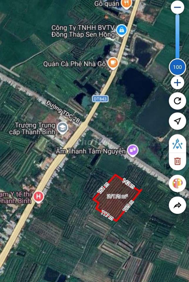 BÁN 27công Đất vườn xoài hoà lộc 8 năm tuổi