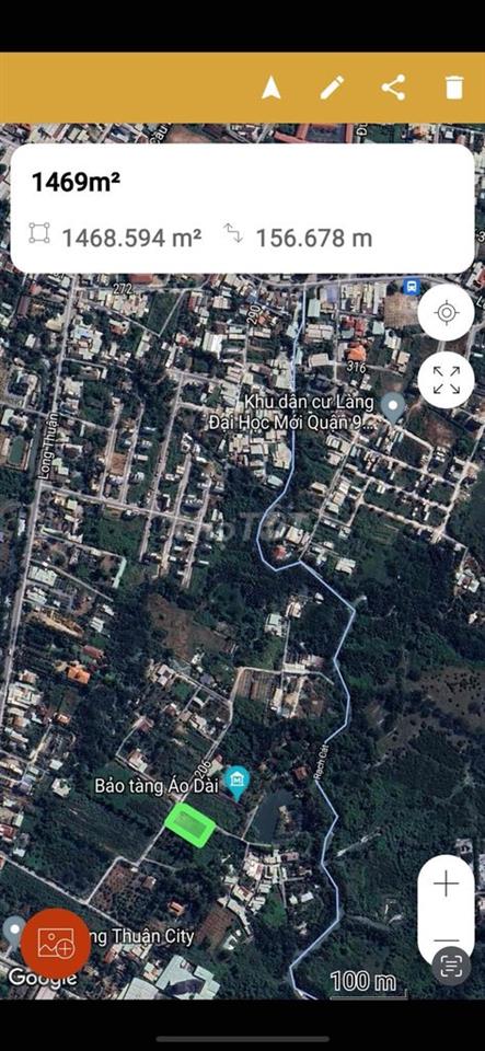 Bán đất xây biệt thự 1500m2 có 200 thổ giá 17,8 tỷ