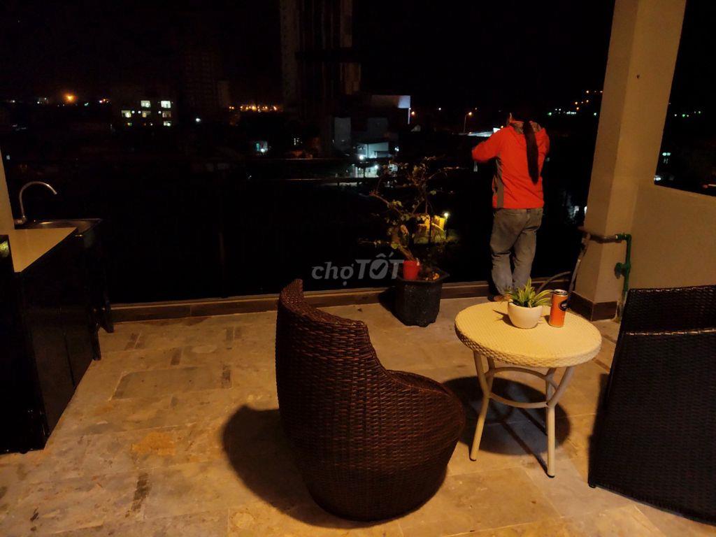 Căn hộ bình dân, ban công rộng, thoáng, sát biển Mân Thái