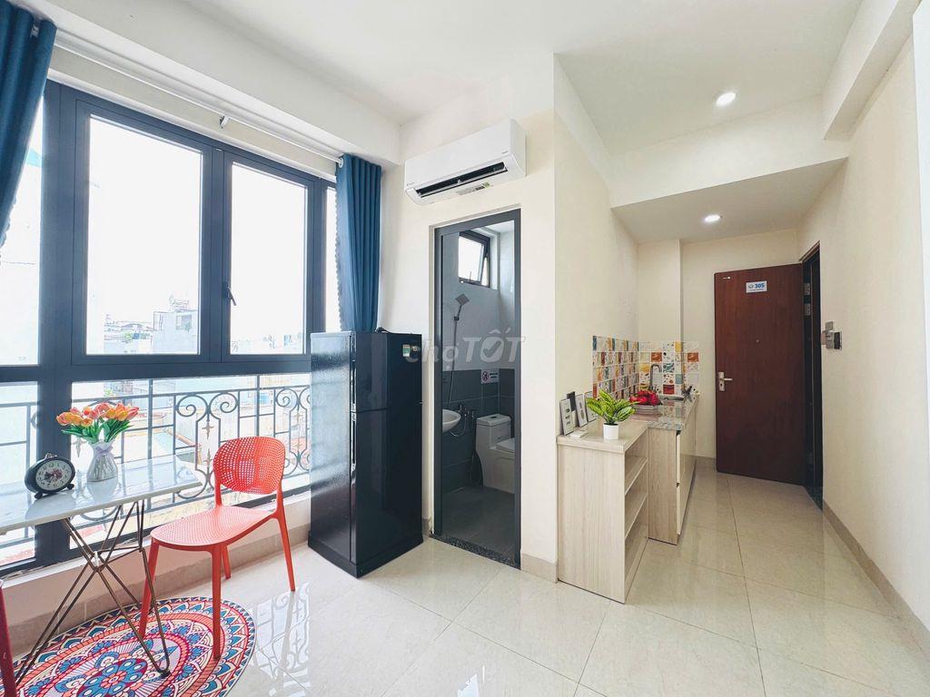 STUDIO 25M² – 2 CỬA SỔ TRỜI LỚN | FULL TIỆN NGHI 🔥