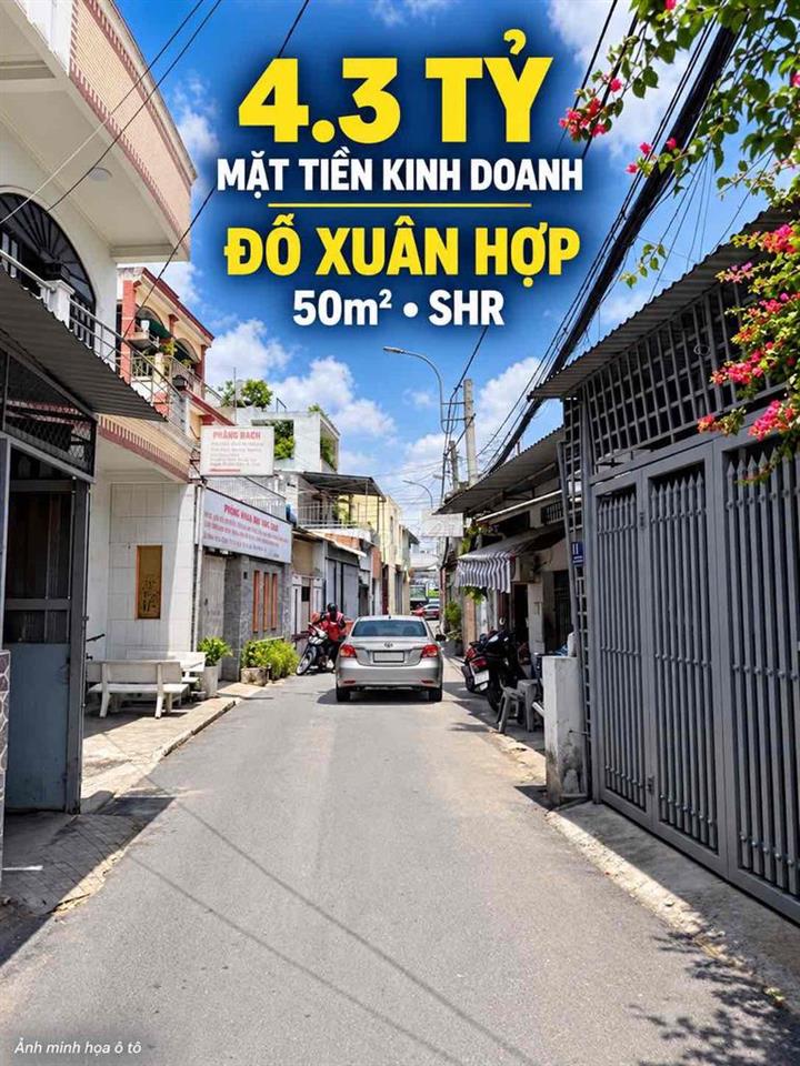 HIẾM : 4,3Tỷ MẶT TIÊN KINH DOANH ĐỖ XUÂN HỢP 50m2