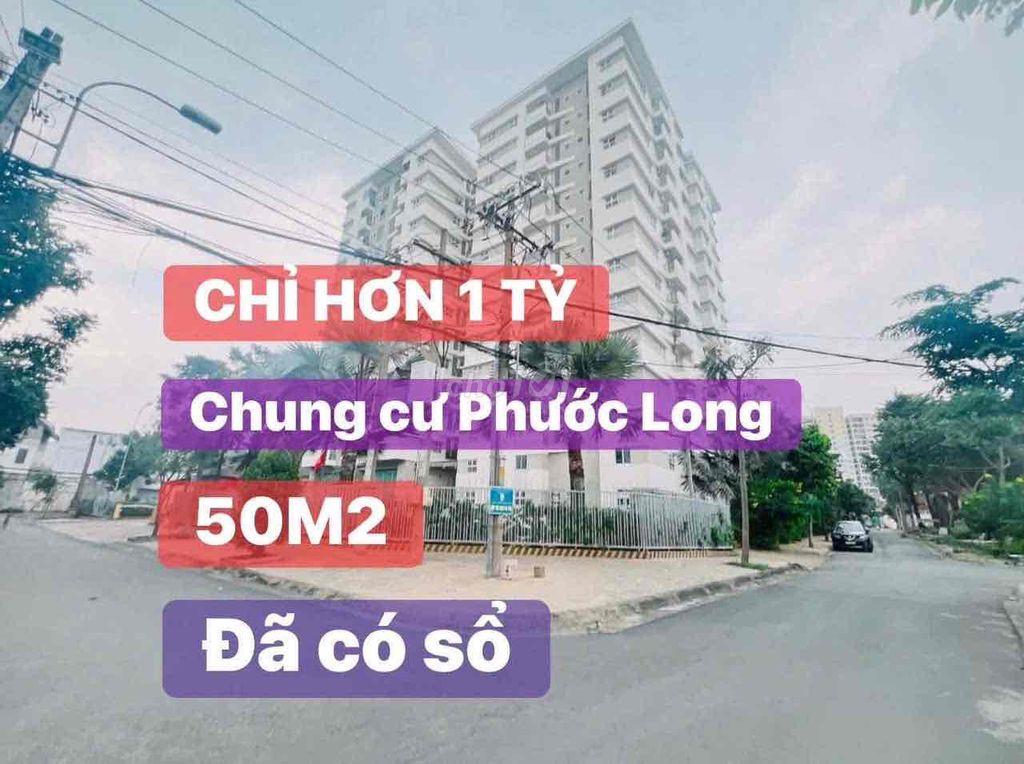 1,9tỷ Chung cư Phước Long B 50m2 mới y như video