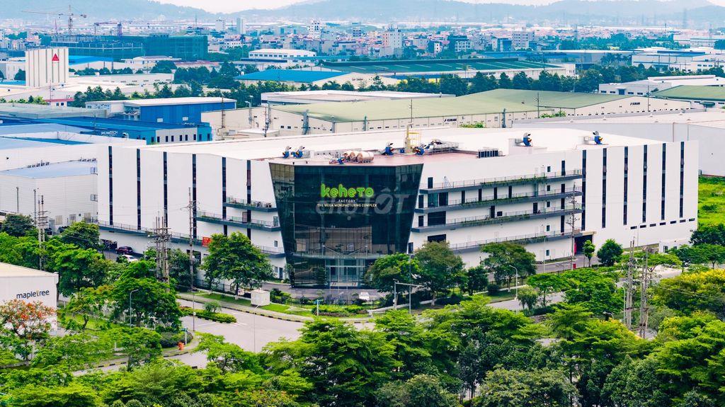 Cho thuê kho xưởng trong tổ hợp nhà máy KEHETO VSIP BẮC NINH 