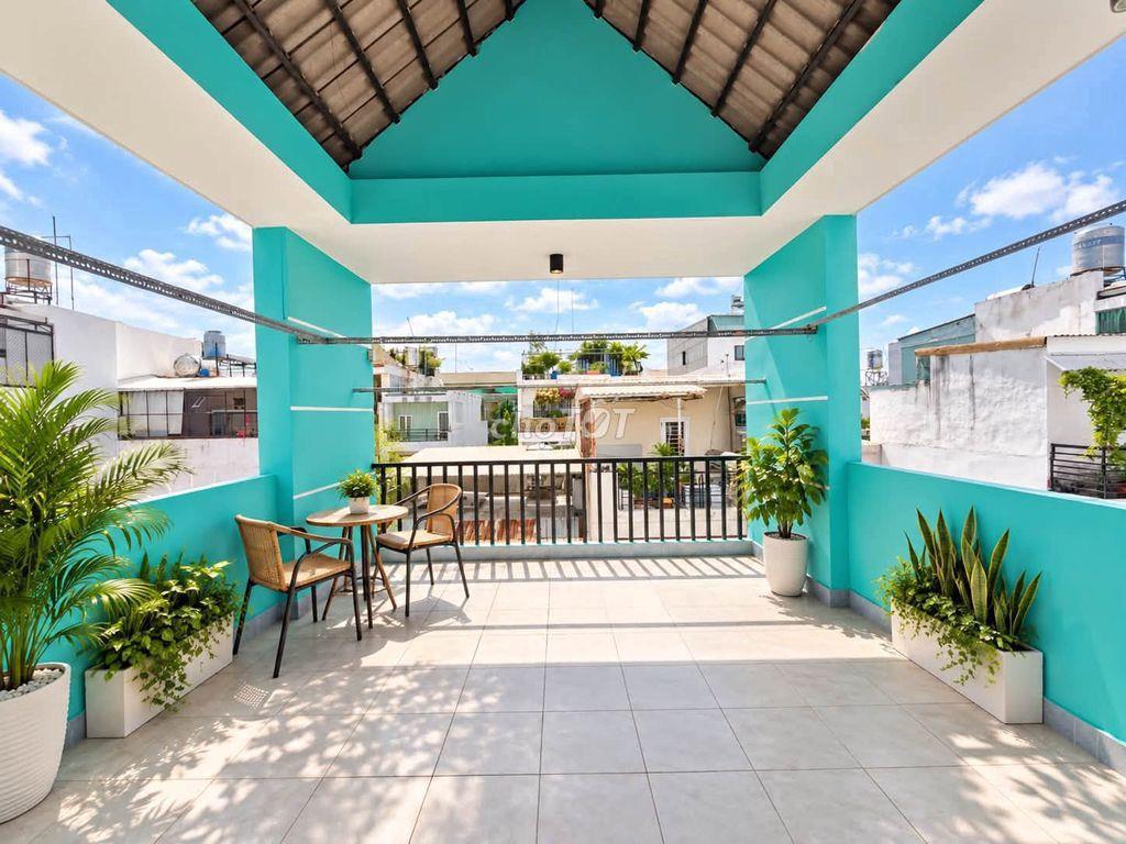 VƯỜN LÀI – HẺM XE HƠI THÔNG – NHÀ 52M² 4 TẦNG CHỈ 6.X
