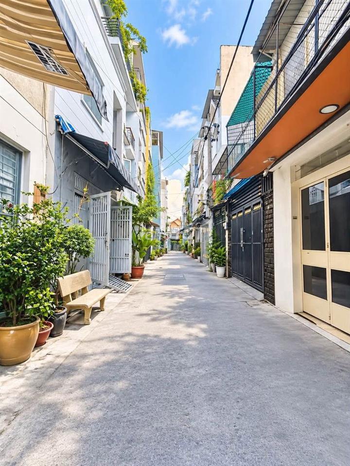 VƯỜN LÀI – HẺM XE HƠI THÔNG – NHÀ 52M² 4 TẦNG CHỈ 6.X