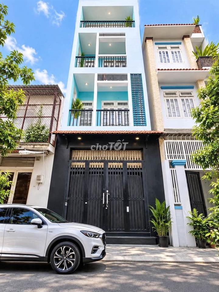 VƯỜN LÀI – HẺM XE HƠI THÔNG – NHÀ 52M² 4 TẦNG CHỈ 6.X