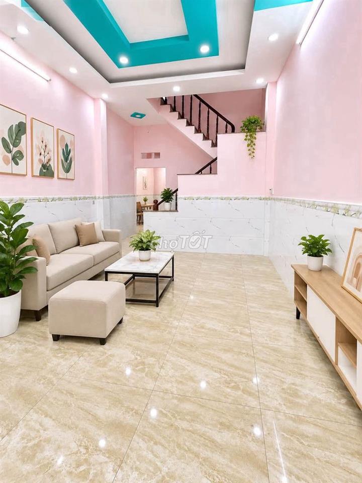 VƯỜN LÀI – HẺM XE HƠI THÔNG – NHÀ 52M² 4 TẦNG CHỈ 6.X