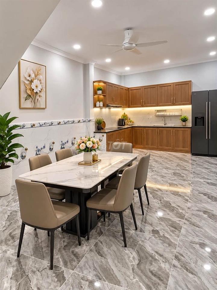 BÁN NHÀ MỚI 2 TẦNG 73M², HXH CẠNH AEON MALL CELADON CITY, CHỈ 6.X