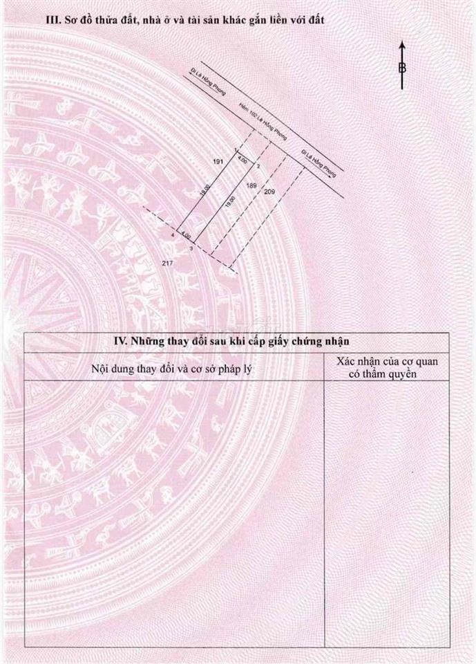 Bán nhà cấp 4 hẻm 102 Lê Hồng Phong, P.4, Vũng Tàu. GIÁ 6 Tỷ9