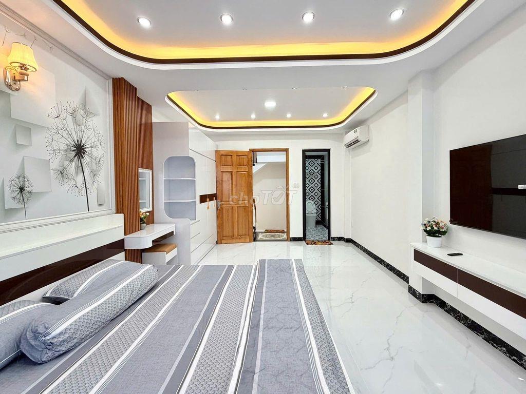BÁN NHÀ QUẬN 3 -5 TẦNG MỚI FULL NỘI THẤT - CÁCH MẶT TIỀN 10M