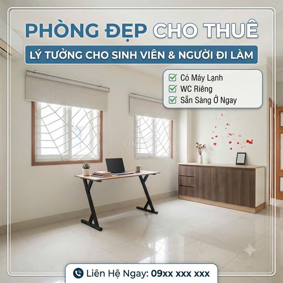 Cho thuê phòng trọ 25m2 thủ đức