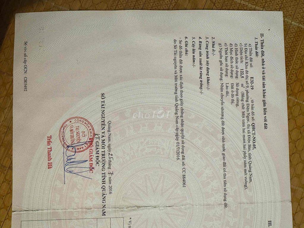 BÁN NHÀ GIÁ TỐT – MẶT TIỀN 5M, ĐƯỜNG RỘNG THOÁNG – NHÀ Ở SẴN