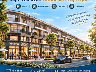 Nhà phố Nam Long II từ 8,9 tỷ: 264m² vừa ở vừa kinh doanh