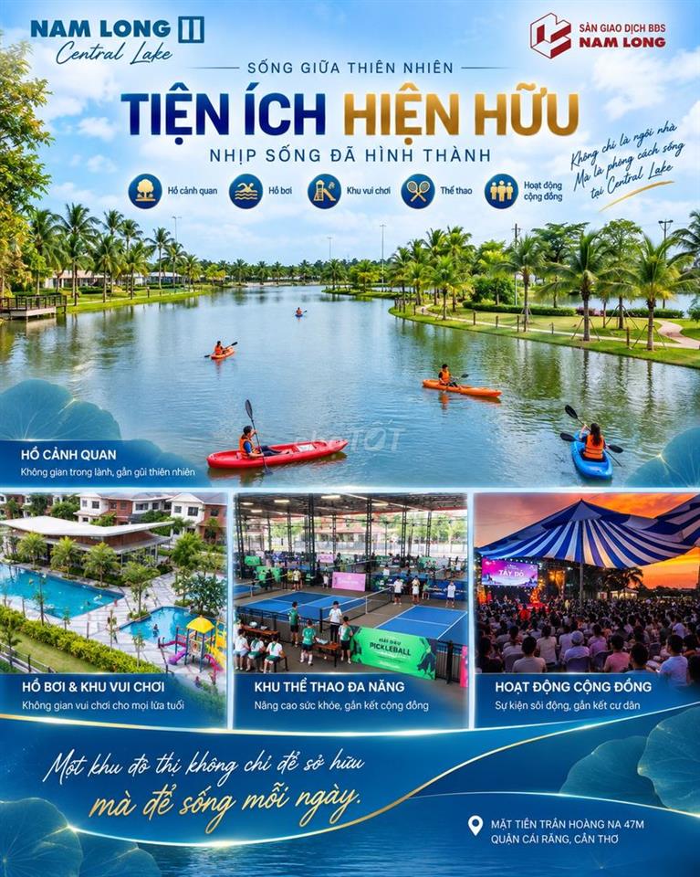 Nhà phố Nam Long II từ 8,9 tỷ: 264m² vừa ở vừa kinh doanh