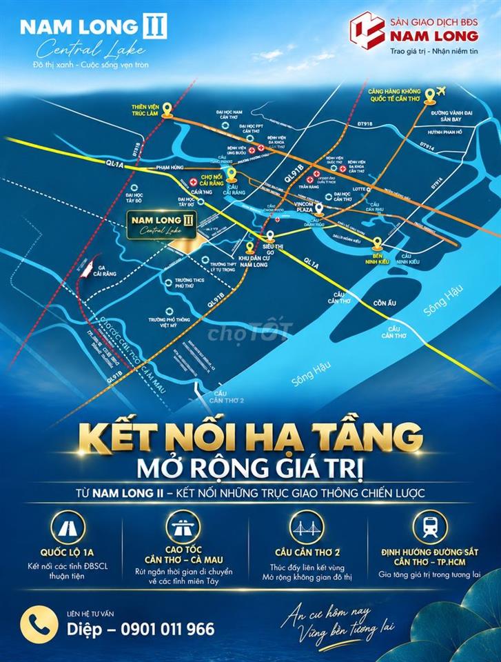Nhà phố Nam Long II từ 8,9 tỷ: 264m² vừa ở vừa kinh doanh