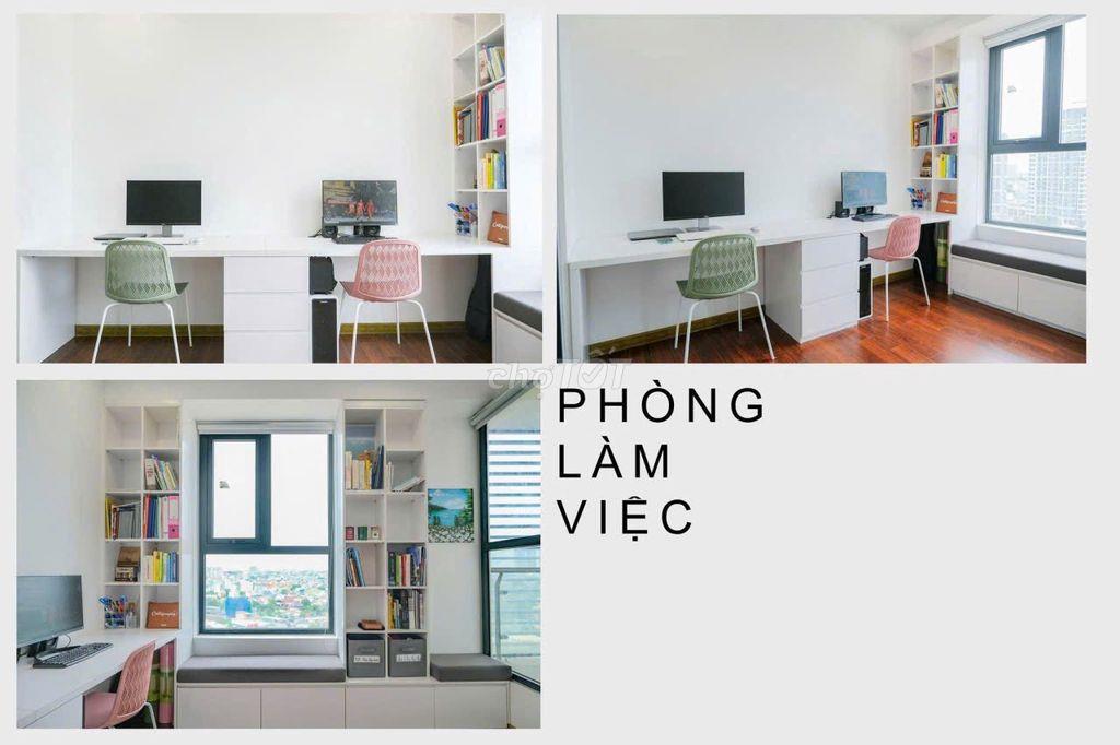 Trống sẵn- Cho thuê 3PN 97m Centana Thu Thiêm đầy đủ nội thất
