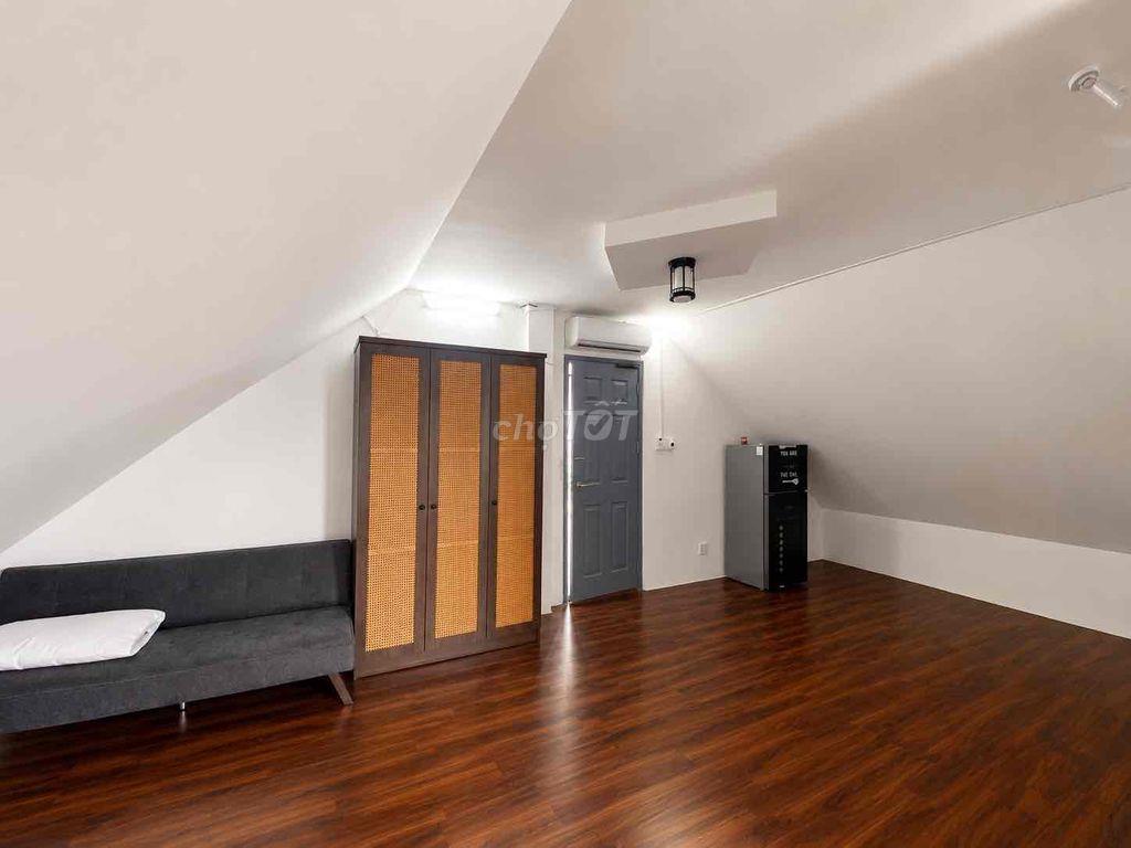 căn hộ sân vườn riêng biệt, 1 phòng ngủ tách bếp