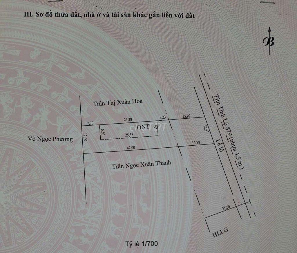 Bán nhà ở. nhà kho. đất hiện hữu
