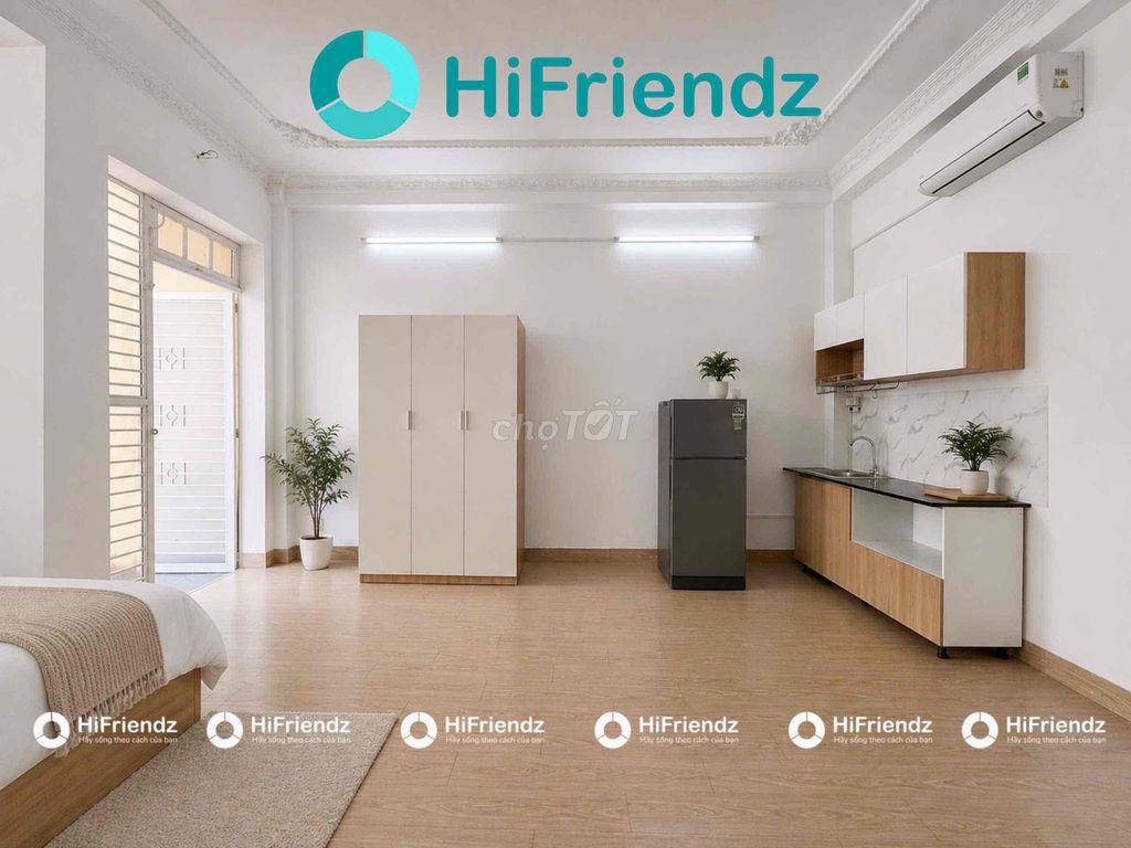 STUDIO 35M2 CÓ BAN CÔNG, NƠ TRANG LONG, GẦN ĐH VĂN LANG, GTVT, HUTECH