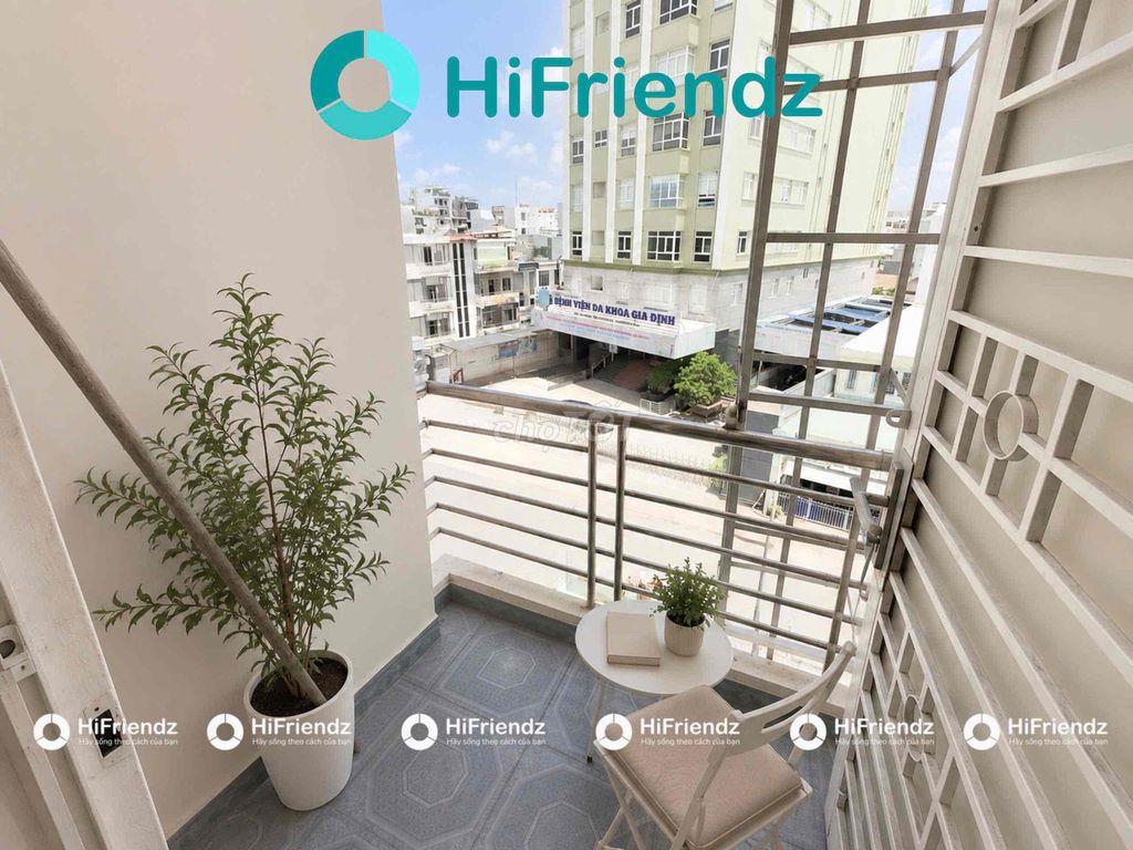 STUDIO 35M2 CÓ BAN CÔNG, NƠ TRANG LONG, GẦN ĐH VĂN LANG, GTVT, HUTECH