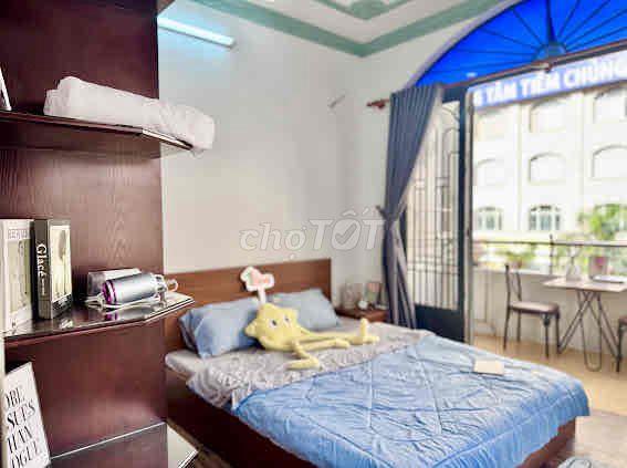 STUDIO MỚI, BAN CÔNG THOÁNG MÁT, TÁC BẾP