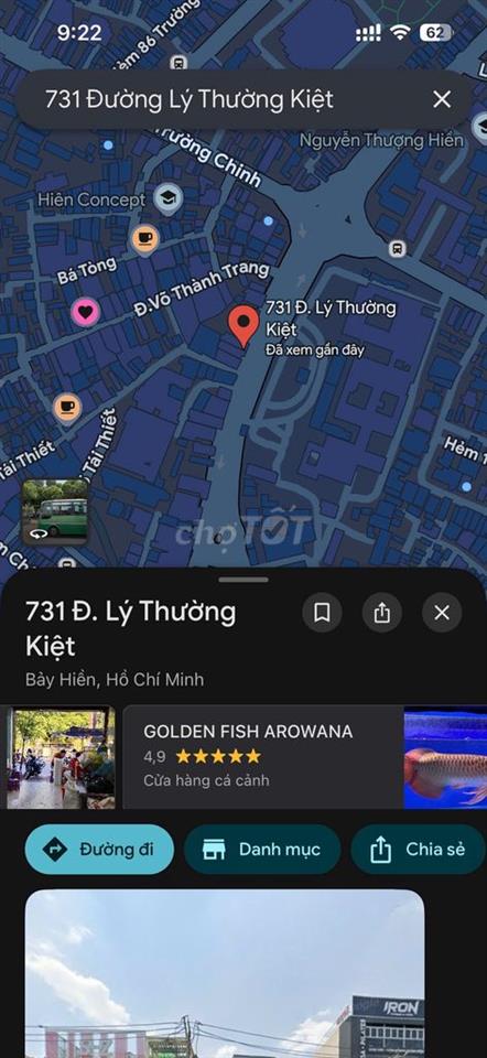 Mặt bằng kinh doanh 250m2