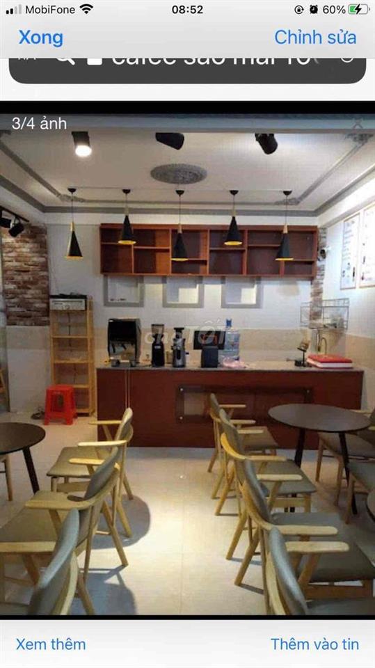 Cho thuê mặt bằng kinh doanh 2 mặt tiền có lững.
