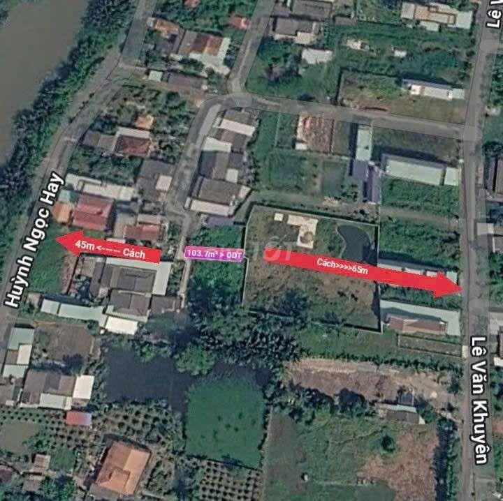 ĐẤT ODT 
mềm : P5  TP TÂN AN- LONG AN.CŨ..
Diện Tích: 103.7mv ODT shr