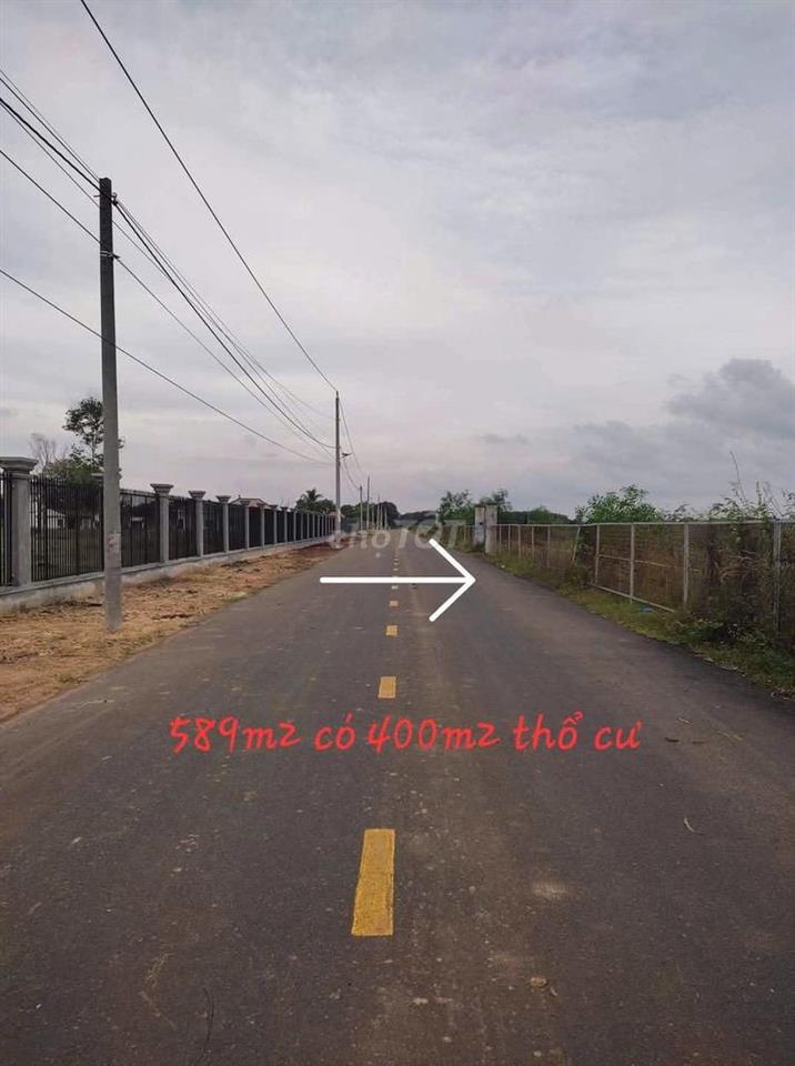 🔥 589M² ĐẤT LÔ GỐC - MẶT TIỀN ĐƯỜNG 12M - 400 m2 THỔ CƯ