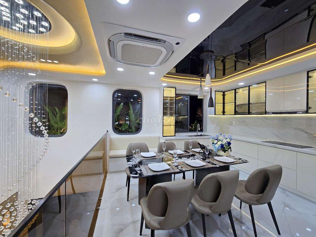 Nhà mới xây Nơ Trang Long, P7, Bình Thạnh