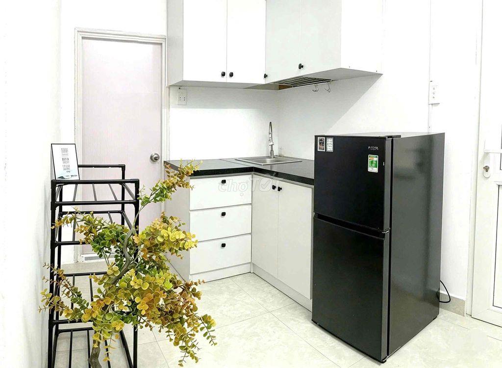 CĂN HỘ 1PN BAN CÔNG XEM PHÒNG 24/7 KÊNH TRƯỜNG SA THOÁNG MÁT