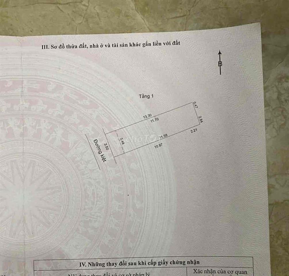 bán nhà Nguyễn Chánh 2 tỷ 65