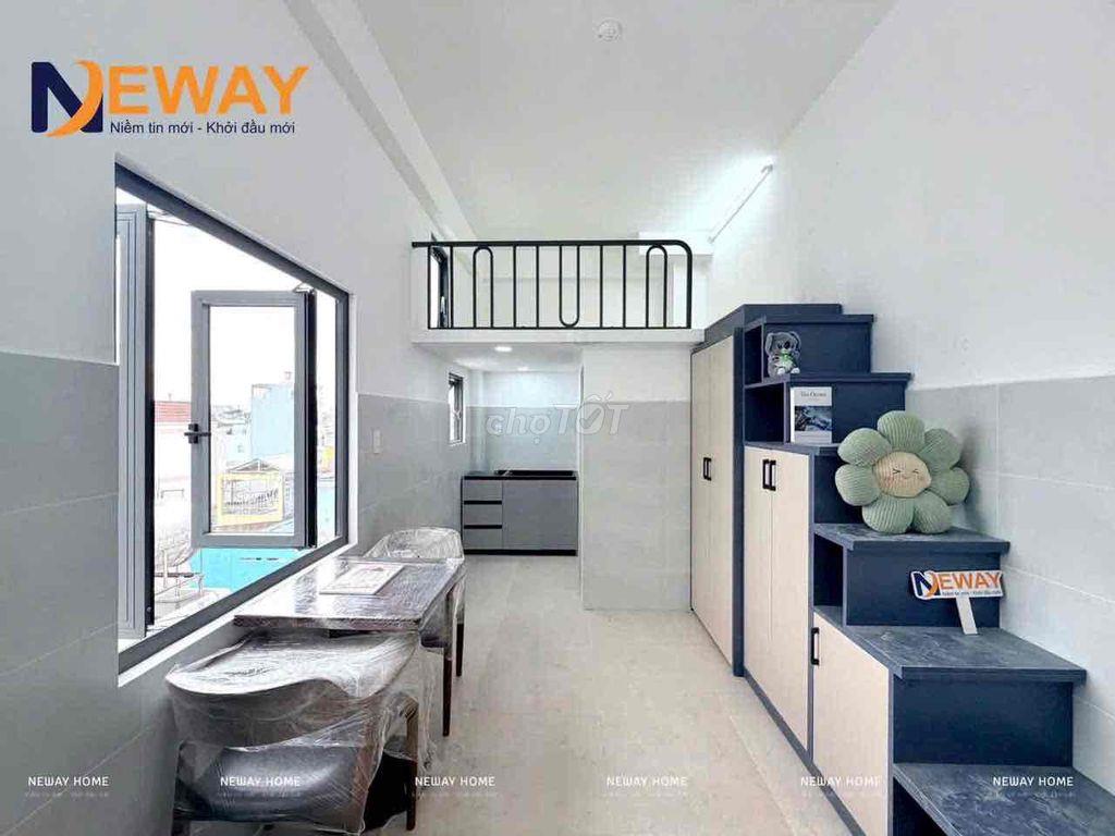 Cho Thuê Duplex Cửa Sổ Ngay Vòng Xoay Phú Lâm ĐH Mở
